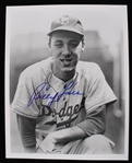 1950s Billy Loes Brooklyn Dodgers Signed 8x10 Photo (JSA)