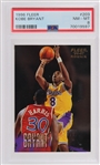 1996 Kobe Bryant Fleer #203 Rookie Card (PSA Slabbed NM-MT 8)