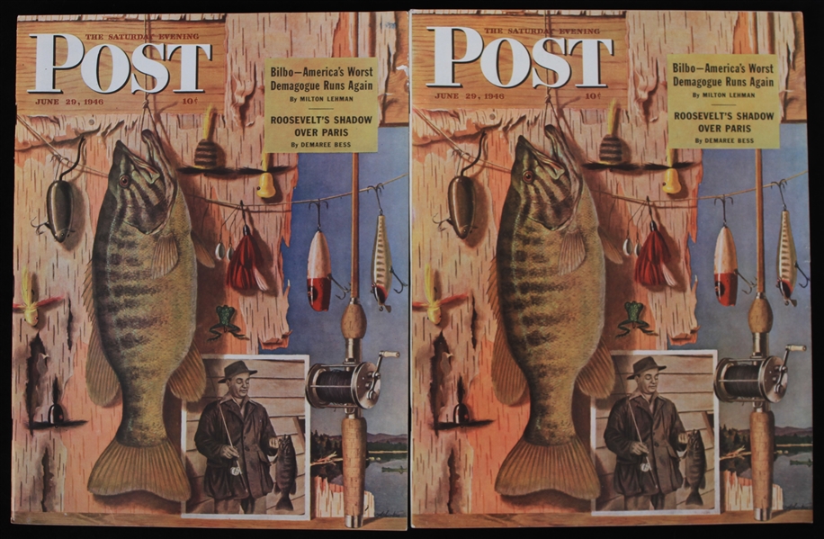 1946 (June 29) Saturday Evening Post Magazines - Lot of 2