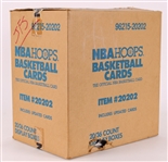 1989-90 Hoops Basketball Trading Cards - Case of 20/36 Count Unopened Display Boxes (Includes Updated Cards)