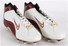 2002-03 Terrell Owens San Francisco 49ers Customized Personal Model Nike Cleats (MEARS LOA)