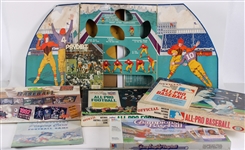 1930s-1990s Football, Baseball, Golf Games (Lot of 14)