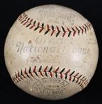 1929 National League Champion Chicago Cubs Multi Signed ONL Heydler Baseball w/ 15 Signatures Including Gabby Hartnett, Kiki Cuyler, Riggs Stephenson & More