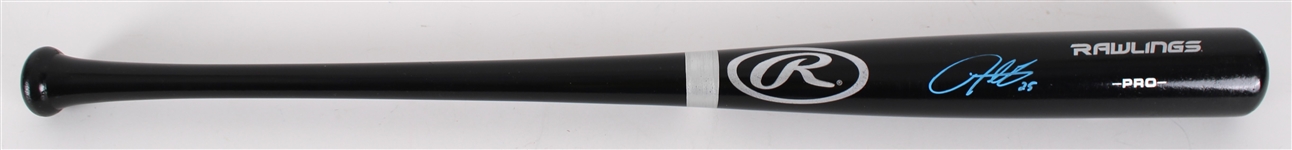 2004-10 Derrek Lee Chicago Cubs Signed Rawlings Bat *JSA*