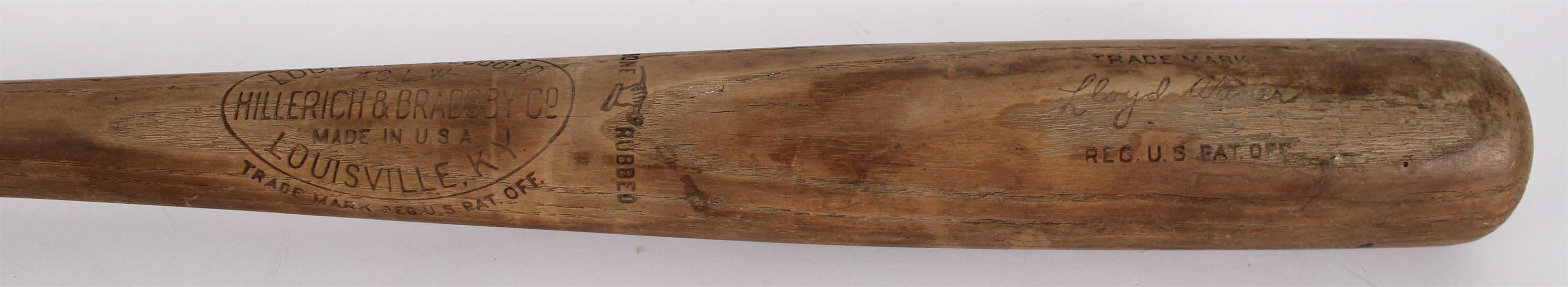 1934 Lloyd Waner Pittsburgh Pirates H&B Louisville Slugger Store Model Baseball Bat