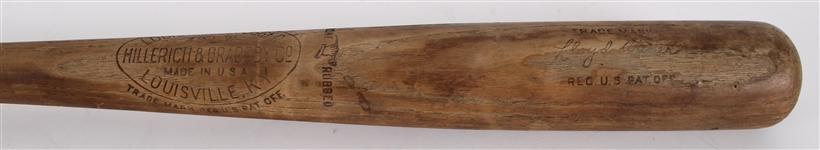 1934 Lloyd Waner Pittsburgh Pirates H&B Louisville Slugger Store Model Baseball Bat