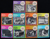 1989 Talking Baseball Card Records - Lot of 10 w/ Roger Maris, Willie Mays, Hank Aaron, Babe Ruth & More