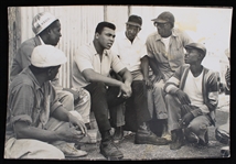 1966 Muhammad Ali World Heavyweight Champion 9" x 13.5" Original Photograph