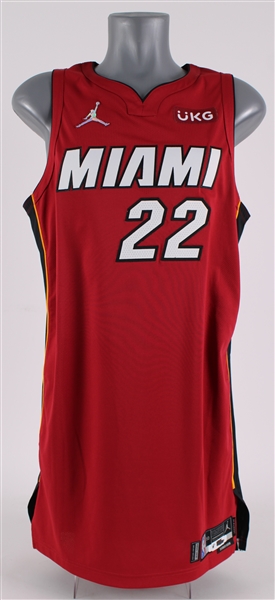 2021-22 Jimmy Butler Miami Heat Statement Edition Jersey (MEARS A5)