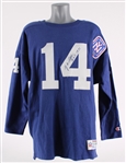 2000 YA Tittle New York Giants Signed 1956 Throwback Jersey (JSA)