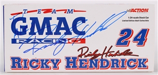 2000 Ricky Hendrick Signed Team GMAC Racing MIB 1:24 Scale Model Stock Car (JSA)