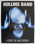 1997 Henry Rollins Come in and Burn Signed 8x10 Album Promo (JSA)