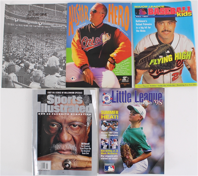 1975-1999 Sports Illustrated, Baseball for Kids & more (Lot of 3,000+)