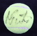 2000s Martina Navratilova Signed Wilson 3 Tennis Ball (JSA) 