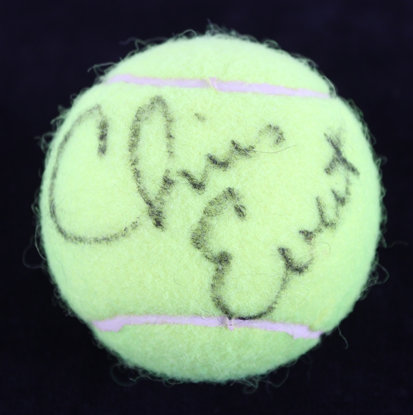 2000s Chris Evert Signed Penn 1 Tennis Ball (JSA)