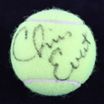 2000s Chris Evert Signed Penn 1 Tennis Ball (JSA)