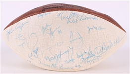 1981 San Francisco 49ers Super Bowl XVI Champions Signed ONFL Rozelle Autograph Panel Football w/ 40+ Signatures Including Joe Montana, Bill Walsh, Ronnie Lott & More (JSA)