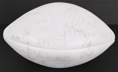 1994 San Francisco 49ers Super Bowl XXIX Champions Team Signed ONFL Tagliabue Autograph Panel Football w/ 42 Signatures Including Steve Young, Jerry Rice, John Taylor & More (JSA)