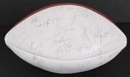 1994 San Francisco 49ers Super Bowl XXIX Champions Team Signed ONFL Tagliabue Autograph Panel Football w/ 42 Signatures Including Steve Young, Jerry Rice, John Taylor & More (JSA)