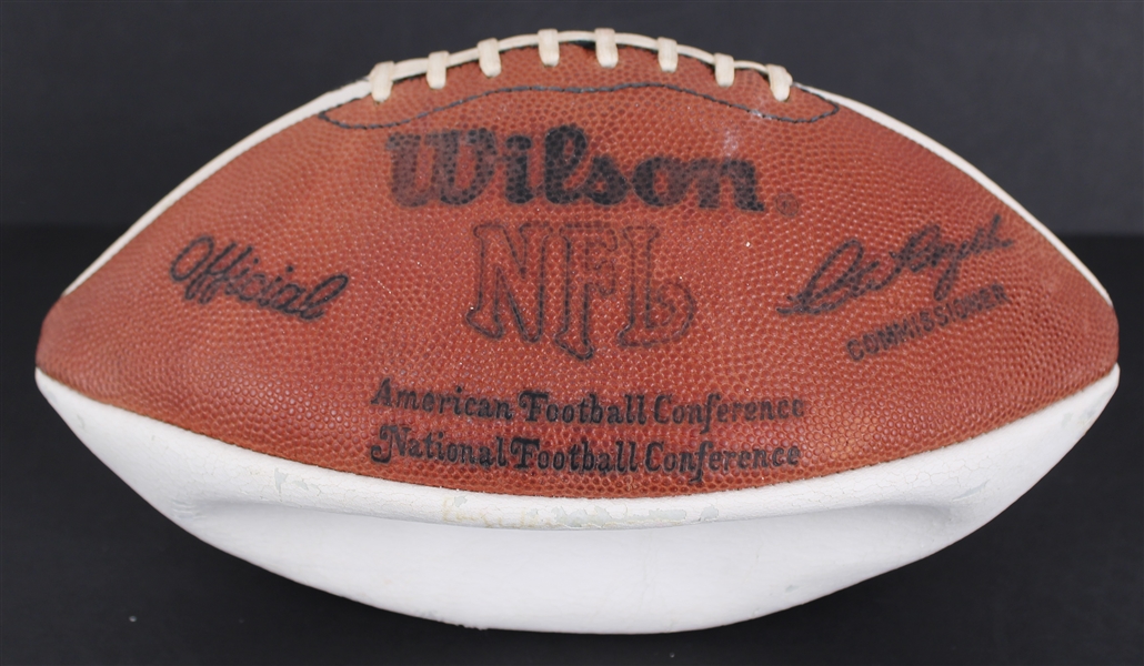 1981 San Francisco 49ers Super Bowl XVI Champions Signed ONFL Rozelle Autograph Panel Football w/ 13 Signatures Including Joe Montana, Bill Walsh, Ronnie Lott & More (JSA)