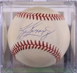 1992 Ken Griffey Jr. Seattle Mariners Signed MOC Legends Official Autographed Memorabilia OAL Brown Baseball (JSA) 