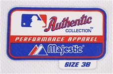 2008 Milwaukee Brewers Team Issued Bat Boy Home Jersey (MEARS LOA / MLB Hologram)