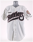 1996 Wisconsin Timber Rattlers #3 Game Worn Home Jersey (MEARS LOA)