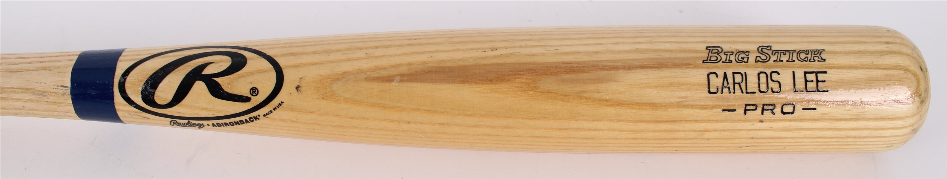 2005 Carlos Lee Milwaukee Brewers Rawlings Adirondack Professional Model Game Used Bat (MEARS LOA)