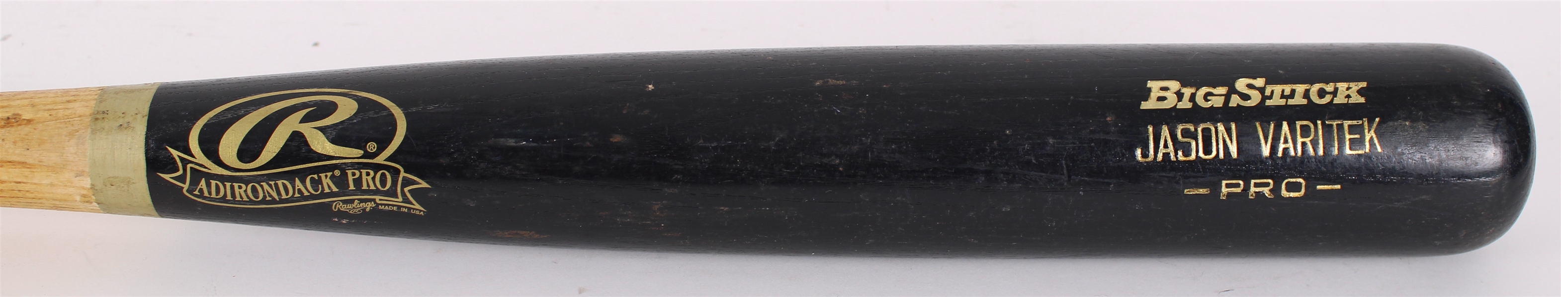 2009 Jason Varitek Boston Red Sox Rawlings Adirondack Pro Professional Model Game Used Bat (MEARS A8)