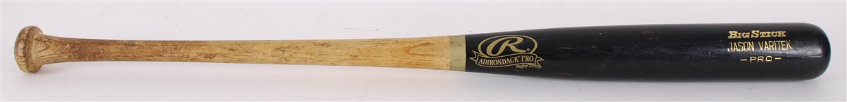 2009 Jason Varitek Boston Red Sox Rawlings Adirondack Pro Professional Model Game Used Bat (MEARS A8)