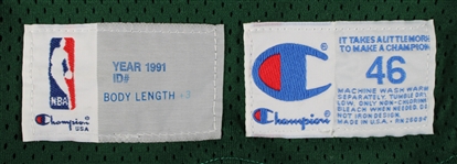 1991-92 Dale Ellis Milwaukee Bucks Signed Game Worn Road Jersey (MEARS A10 / JSA / Player Letter)