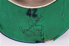 1976-80 Bruce Sutter Chicago Cubs Signed Game Worn Cap (MEARS LOA / JSA)