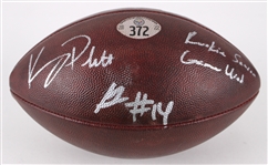2022 (November 28) Kenny Pickett Ryan Pickens Pittsburgh Steelers #372 Signed ONFL Goodell Game Used Football (MEARS LOA / JSA / Beckett / MetaBilia COA)
