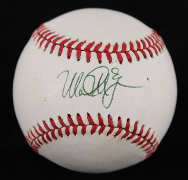 1987-89 Mark McGwire Oakland Athletics Signed OAL Brown Baseball (JSA)