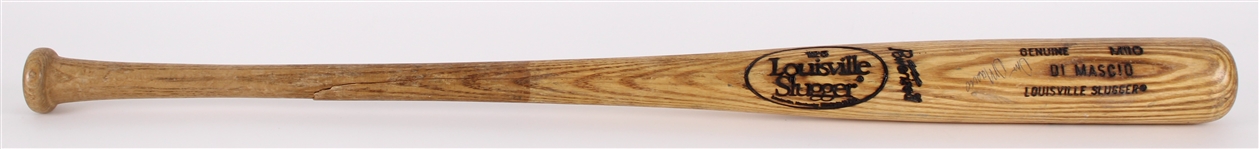 1986-89 Dan Dimascio Detroit Tigers Signed Louisville Slugger Professional Model Minor League / Spring Training Bat (MEARS LOA)