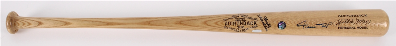 2000's Willie Mays San Francisco Giants Signed Adirondack Bat (Steiner)