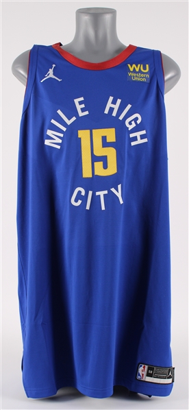 2020-21 Nikola Jokic Denver Nuggets Statement Edition Jersey (MEARS A5) First MVP Season