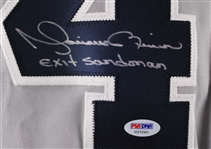 2013 Mariano Rivera New York Yankees Signed Career Accomplishments Jersey (PSA/DNA) 5/42
