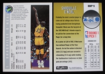 1992 Shaquille O'Neal Orlando Magic Skybox & Classic Rookie Basketball Trading Cards - Lot of 2 
