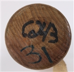 1982 Mark DeJohn Detroit Tigers Louisville Slugger Professional Model Game Used Bat (MEARS LOA)