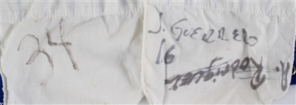 1986 Juan Castillo Milwaukee Brewers Game Worn Home Uniform Pants (MEARS LOA) 