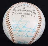 1955 AL Champion New York Yankees Team Signed Baseball w/ 26 Signatures Including Mickey Mantle, Yogi Berra, Whitey Ford & More (PSA/DNA)