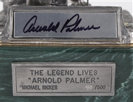 1990's Statue Collection - Lot of 3 w/ Ted Williams Signed, Arnold Palmer Signed & Jackie Robinson (JSA) 