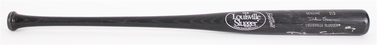 1987-88 Dale Sveum Milwaukee Brewers Signed Louisville Slugger Professional Model Game Used Bat (MEARS LOA/JSA)