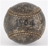 1904 Honus Wagner Pittsburgh Pirates Handwritten Baseball (MEARS LOA)