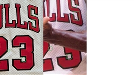 1996-97 Michael Jordan Chicago Bulls Home Game Jersey (MEARS LOA)
