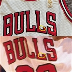 1996-97 Michael Jordan Chicago Bulls Home Game Jersey (MEARS LOA)