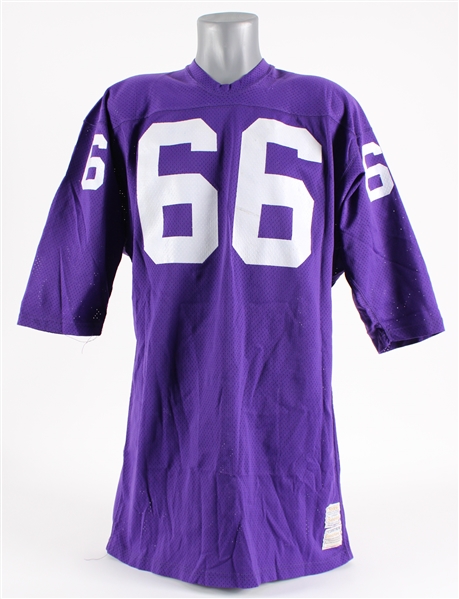 1970 Wayne Meylan Minnesota Vikings Game Worn Home Jersey (MEARS LOA)