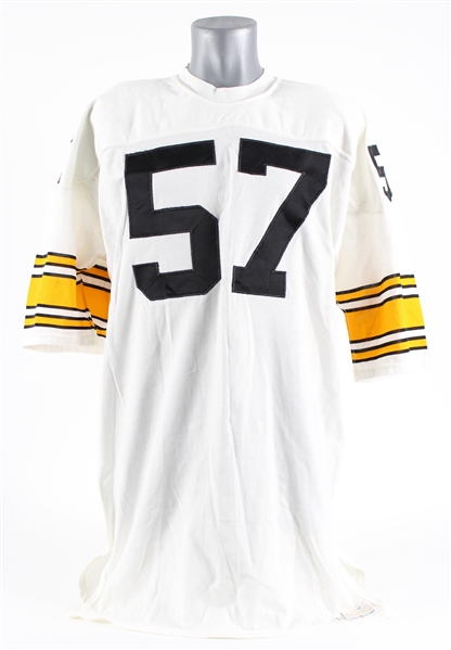 1977 Sam Davis Pittsburgh Steelers Game Worn Road Jersey (MEARS LOA)