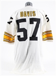 1977 Sam Davis Pittsburgh Steelers Game Worn Road Jersey (MEARS LOA)